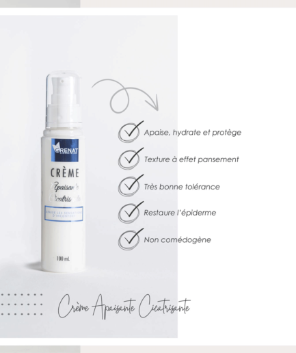 Crème Apaisante Cicatrisante