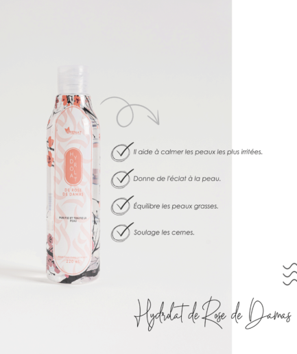 Hydrolat De Rose De Damas