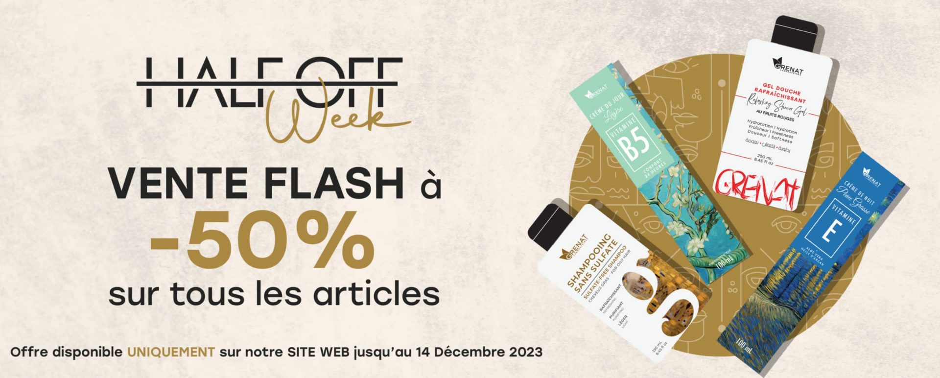 banniere half off banniere half off